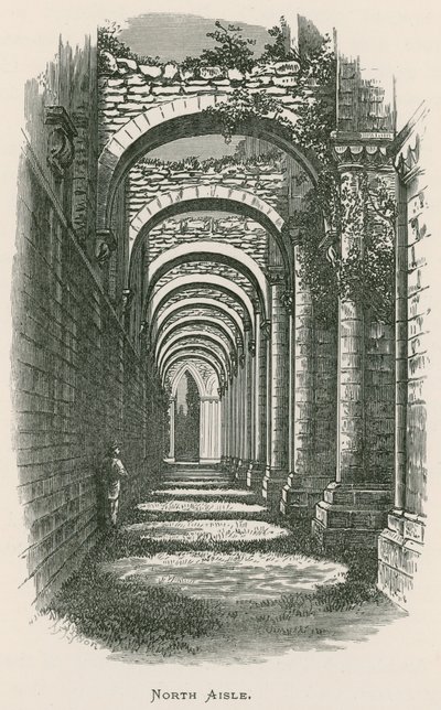 Fountains apátság, északi mellékhajó alkotó: Alexander Francis Lydon