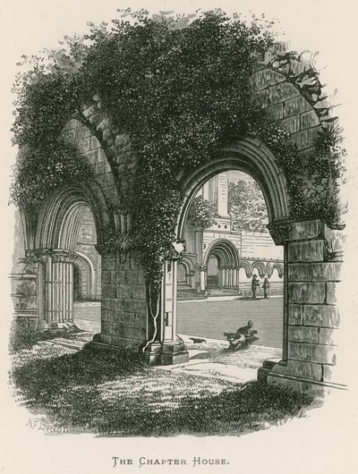 Fountains Abbey, a Káptalanház alkotó: Alexander Francis Lydon