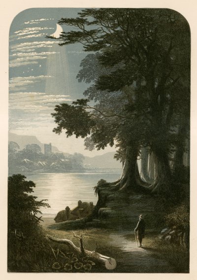 Illusztráció Milton Il Penserosójához alkotó: Alexander Francis Lydon