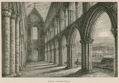 Jedburgh-i apátság, Nave, nyugatra néz alkotó: Alexander Francis Lydon
