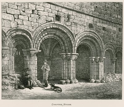 Kirkstalli apátság, Káptalanház alkotó: Alexander Francis Lydon