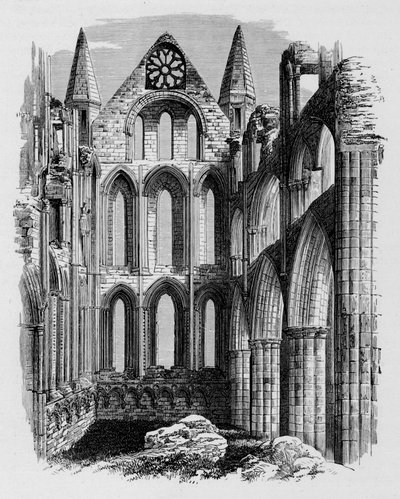 North Transept, Whitby Abbey, 1880, 1897 alkotó: Alexander Francis Lydon