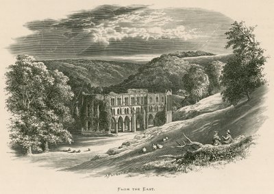 Rievaulx apátság, kelet felől alkotó: Alexander Francis Lydon