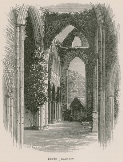 Tintern apátság, déli kereszthajó alkotó: Alexander Francis Lydon