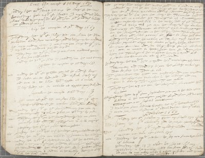 Alexander Gillespie folyóirata, 1669 alkotó: Alexander Gillespie
