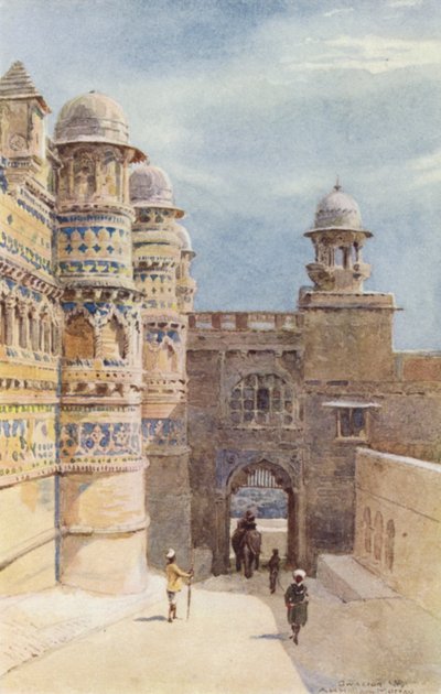 A Man Sing palota, Gwalior alkotó: Alexander Henry Hallam Murray