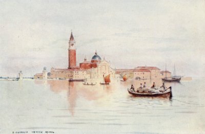 Velence, San Giorgio (színes litó) alkotó: Alexander Henry Hallam Murray