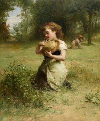 Vadvirágok, 1865-75 körül (olaj, vászon) alkotó: Alexander Hohenlohe Burr