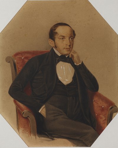 Vaszilij Petrovics Zubkov 1799-1862, 1846. alkotó: Alexander Ivanovich Klünder
