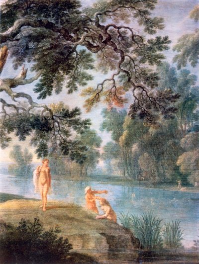 Nimfák fürdőzése, részlet, c1620-1652 alkotó: Alexander Keirincx