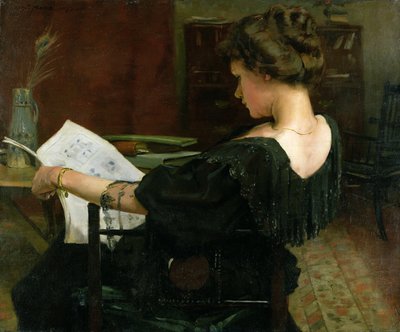 Helen Gow portréja alkotó: Alexander Mann