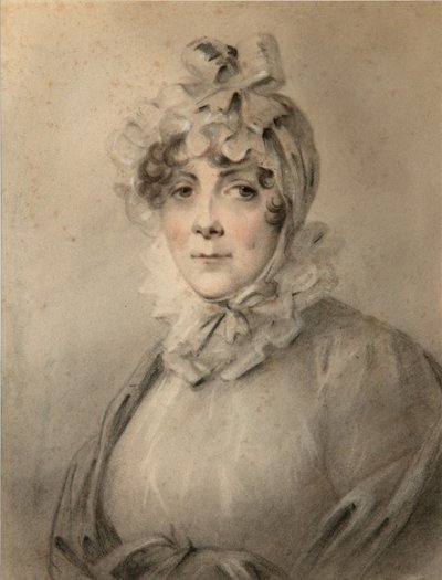 Anasztázia Nyikolajevna Scserbatova grófnő portréja – 1810, szül. Dolgorukova alkotó: Alexander Molinari