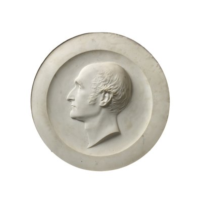 Dr. Henry Wellesley tiszteletes profilportréja, 1856 (carrarai márvány) alkotó: Alexander Munro