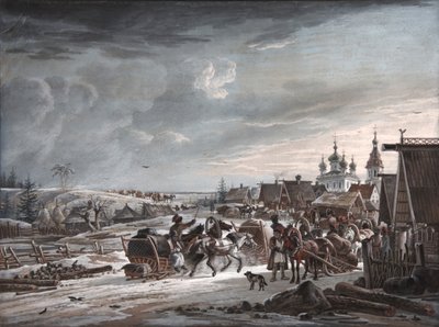 tél, 1825 alkotó: Alexander Osipovich Orlowski