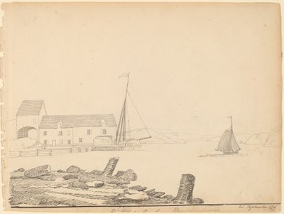 Hudson River Landing [rekto] alkotó: Alexander Robertson