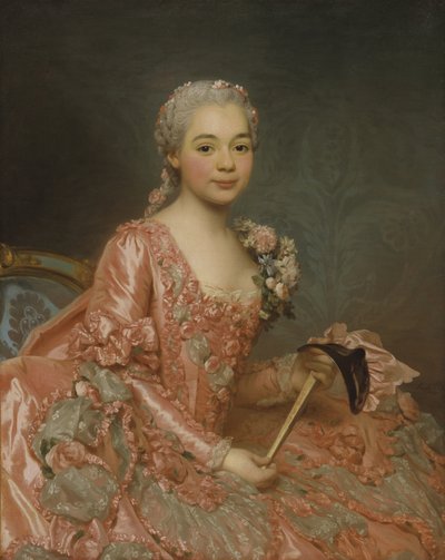 Neubourg-Cromière bárónéja, 1756 alkotó: Alexander Roslin