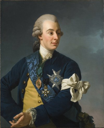 III. Gusztáv a Szabadság karszalaggal alkotó: Alexander Roslin