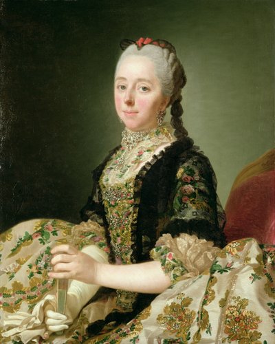 Isabella, Hertford grófnője, 1765 alkotó: Alexander Roslin