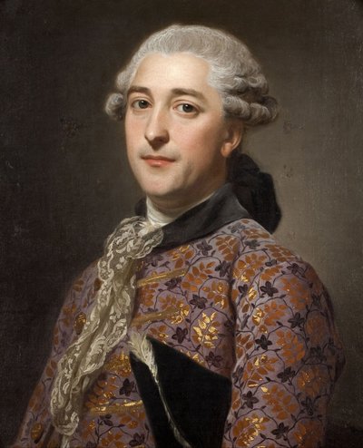 Vlagyimir Boriszovics Golicin herceg portréja 1731-1799, 1762 alkotó: Alexander Roslin