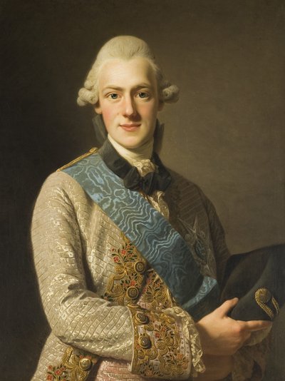 Svéd: Fredrik Adolf, 1750-1803, svéd herceg, III. Gusztáv testvére Fredrik Adolf herceg, III. Gusztáv testvére. alkotó: Alexander Roslin