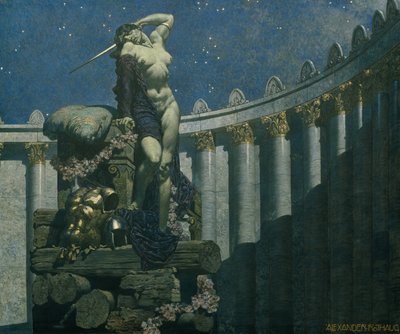 Dido a máglyán alkotó: Alexander Rothaug