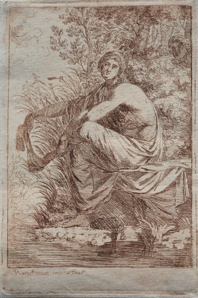 Musidora, c. 1775. alkotó: Alexander Runciman