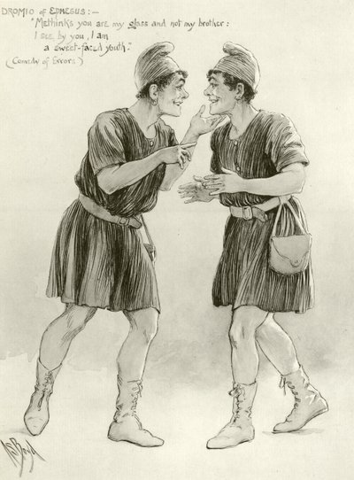 Efezusi Dromio (mélynyomás) alkotó: Alexander Stuart Boyd