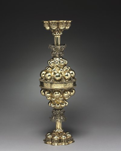Kettős serleg, 1614-1632 körül alkotó: Alexander Treghart