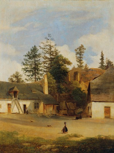 Farm udvar alkotó: Alexander Trichtl