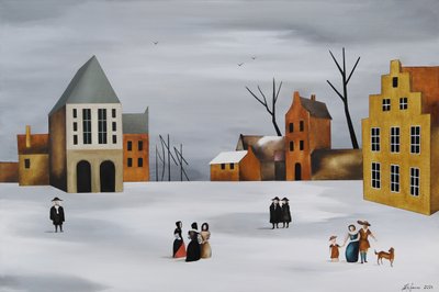 Téli falusi összejövetel alkotó: Alexander Trifonov