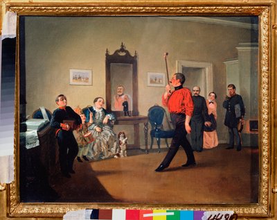 Békés Marsomania – Alekszandr Vasziljevics Usztyinov (1796-1868) festménye, olaj, vászon alkotó: Alexander Vasilyevich Ustinov