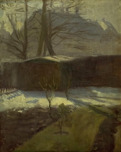 Kert télen, Helenevej. Koppenhága alkotó: Alexander Wilde