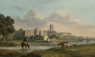 Cardiff nyugatról (olaj, vászon) alkotó: Alexander Wilson