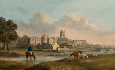 „Cardiff a nyugatról”, 1820-1874 alkotó: Alexander Wilson