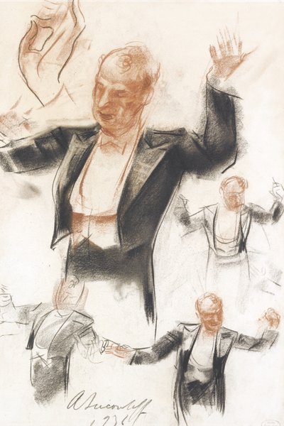 Serge Koussevitzky vezényel alkotó: Alexander Yevgenyevich Yakovlev