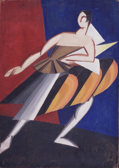 Jelmeztervezés, 1920 alkotó: Alexandra Alexandrowna Exter