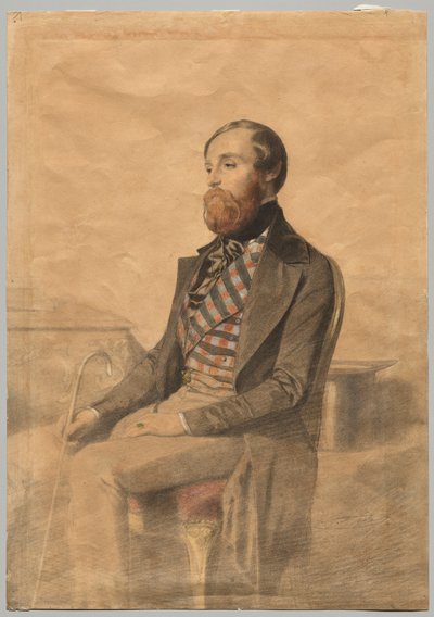 Alfred de Musset (1810-1857) portréja alkotó: Alexandre Bida