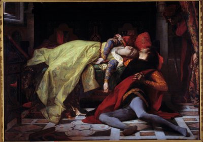 Francesca de Rimini és Paolo Malatesta halála (1284). Alexandre Cabanel (1823-1889) festménye alkotó: Alexandre Cabanel