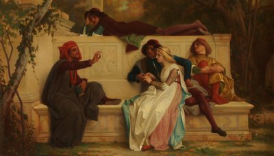 Firenzei költő, 1861. alkotó: Alexandre Cabanel