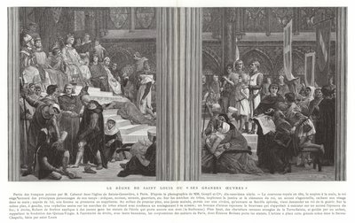 Szent Lajos uralkodása, avagy nagy művei alkotó: Alexandre Cabanel