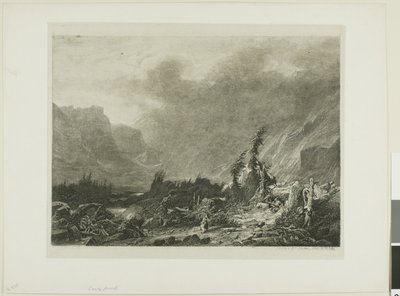 alpesi táj alkotó: Alexandre Calame