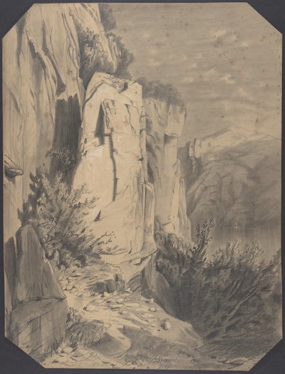 Forets et Montagnes., 19. század eleje-közepe. alkotó: Alexandre Calame
