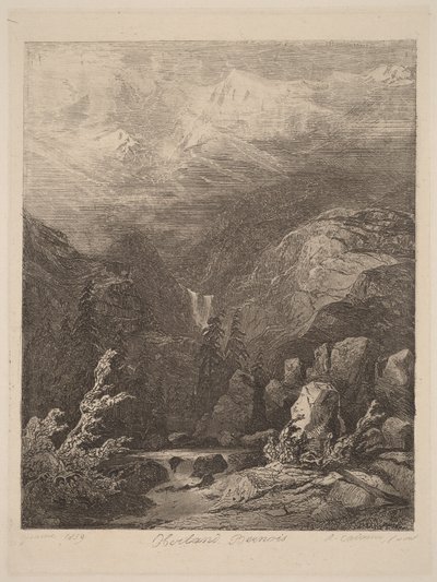 Berni-felföld alkotó: Alexandre Calame