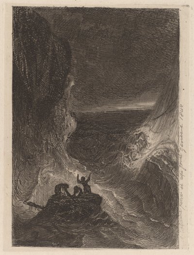 Hajótörés alkotó: Alexandre Calame