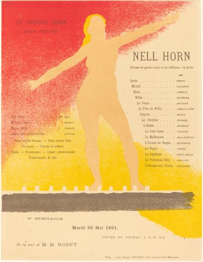 Nell Horn alkotó: Alexandre Charpentier