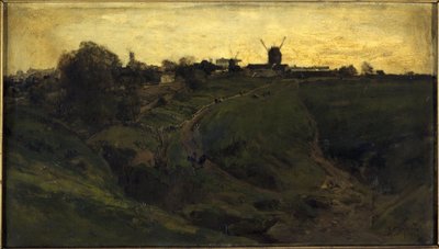 A Montmartre északnyugati oldala alkotó: Alexandre Defaux