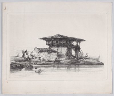Egy ház Szmirnában, 1839. alkotó: Alexandre Gabriel Decamps