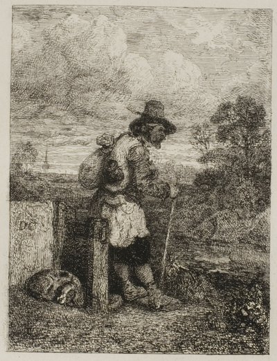 Könyörgés alkotó: Alexandre Gabriel Decamps