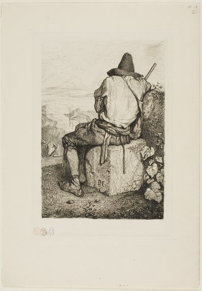 A disznópásztor alkotó: Alexandre Gabriel Decamps