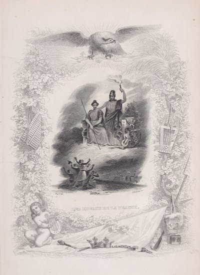 Franciaország gyermekei, A Béranger dalaiból, 1829 alkotó: Alexandre Gustave Adolphe Levasseur